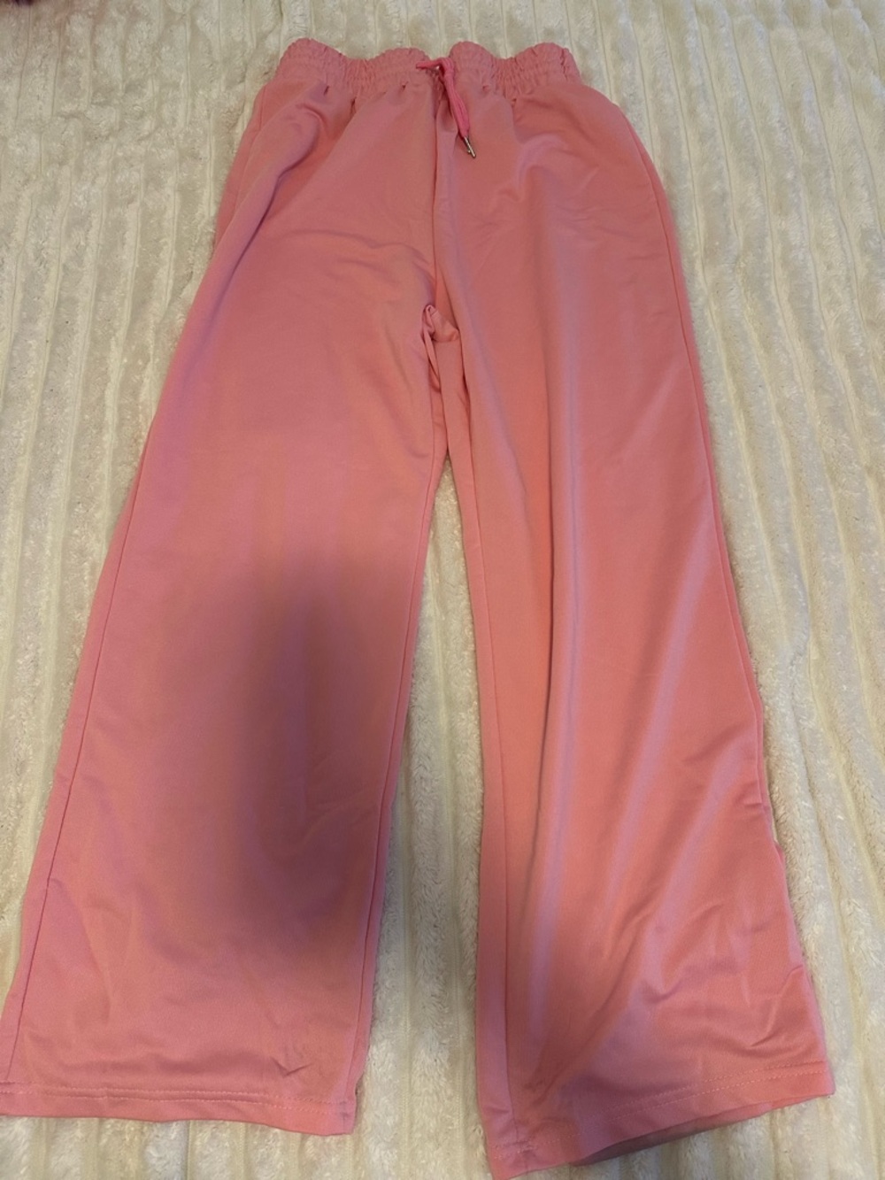 Pink Wide-Leg pants